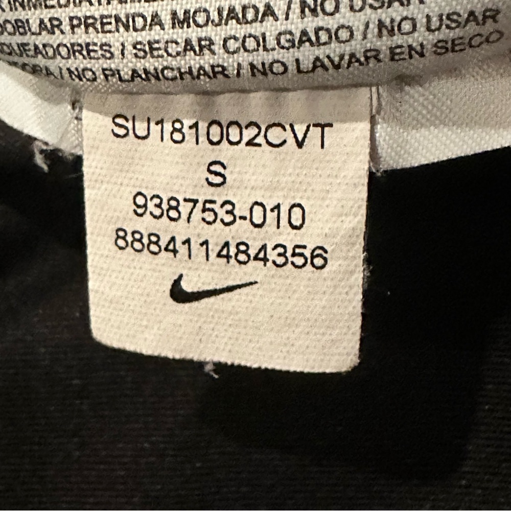 Nike Pro Tights Training Women Size Small Crop Dri Fit Pants Black 938753-010 - Picture 6 of 6